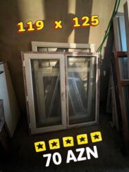 Plastik pəncərələr: İŞLƏNMİŞ QAPI VƏ PƏNCƏRƏLƏR — 38