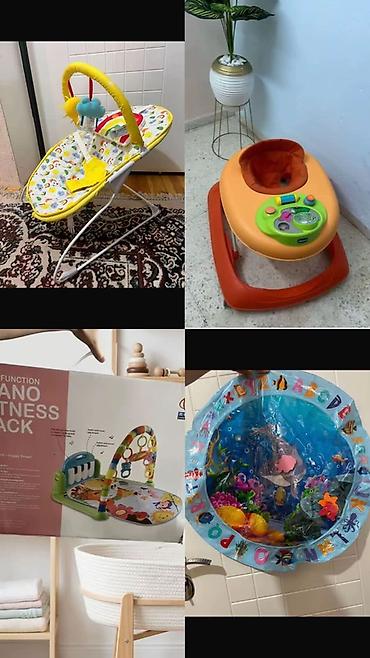 60 manata hamsi daxil manejoyun xalcasi sezlonqve oyun sarı