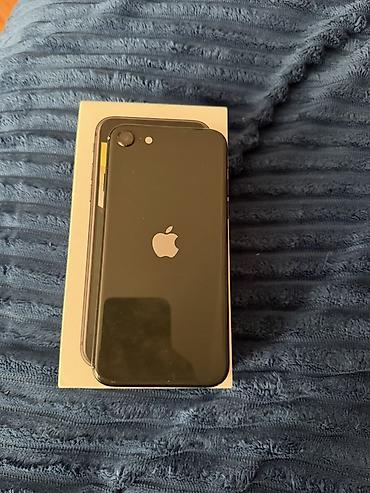 apple iphone se 2022: IPhone SE 2020, 64 GB, Qara, Barmaq izi — 2
