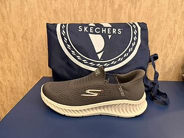 Мужская обувь: Skechers GOwalk Hands Free Slip-ins kişi idman ayaqqabısı - Model — 2