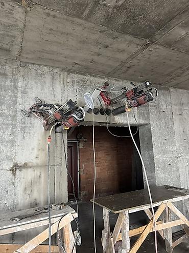 ремонт стабилизаторов: Beton deşmə və kəsim xidməti - Diamant karotla dəqiq beton deşmə: 32 — 2
