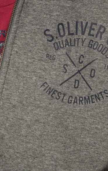 Толстовки: Толстовка мужская Толстовка s.Oliver Черный цвет Производство — 2