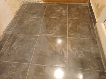 Plitə işləri: Kafelmetlax .keramogranit işləri .və stajka işi görülür — 11