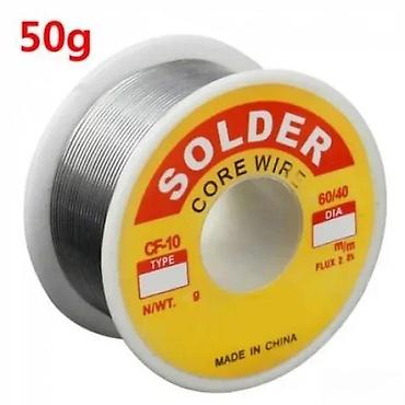 materijali na kilo: KALAJ ZA LEMLJENJE 1.0MM - (0.50GR) | Kalaj za lemljenje (0.50gr) — 1