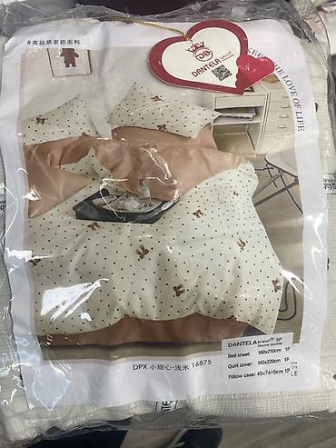 bed sheets: Комплект постельного белья DANTELA, 3 предмета (Home textile) Состав — 2