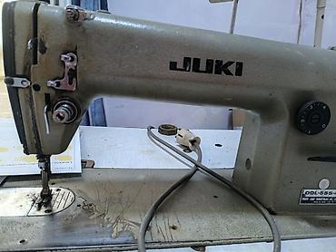 proyektor perdesi: Juki DDL-555 S düz tikiş üçün sənaye tikiş maşını - Brend/model: JUKI — 1