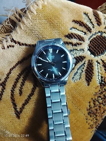 naviforce часы: Классические часы часы, Casio, Серебро, Япония, Водонепроницаемые, Мужские, Новый — 1
