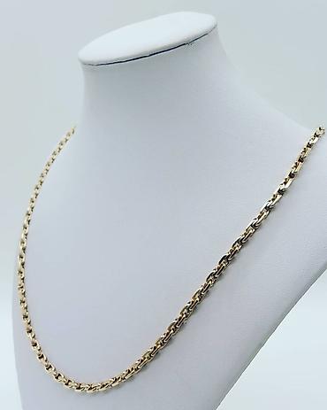 Цепочки: Цепь для бензопилы, Якорное, Проба 585, Унисекс, Новый, Ручная работа — 4