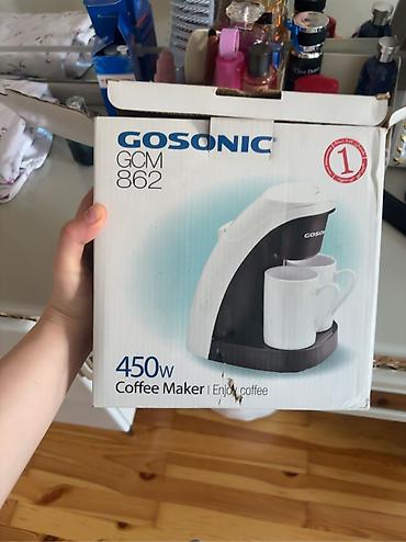 qehve: Qəhvəbişirən Gorenje, Damcılı, Yeni, Ünvandan götürmə — 1
