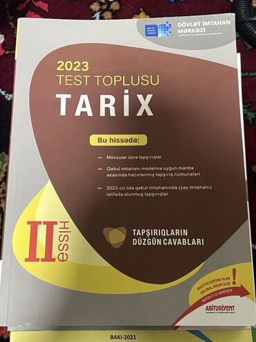 Digər: Test kitablari her biri tezediryazilmayib qiymetinden asagi — 13