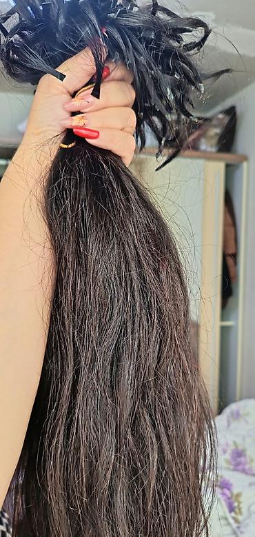 kask satis: Təbii uşağ saçı renksiz saçdı tam təbii uşağ saçıdi təcili satılır 1 — 1
