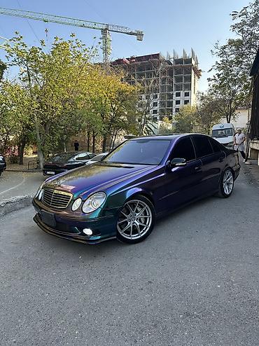 е55 w211: Mercedes-Benz E-класс AMG: 2003 г., 5.5 л, Автомат, Бензин, Седан — 1