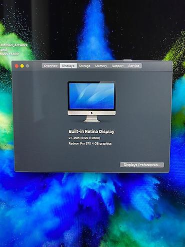 ıpad mini 6: Apple iMac 27" Retina 5K (2017) - Ekran: 27 düym Retina 5K, yüksək — 6