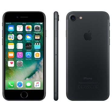 камера iphone: IPhone 7, Б/у, 128 ГБ, Черный, Чехол, Зарядное устройство, 100 %