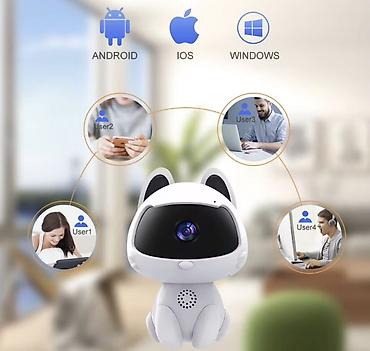 Foto və videokameralar: K9 HD WiFi Kamera – V380 Pro tətbiqi ilə - 1080P (2MP) HD görüntü — 6