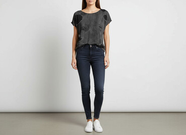 gothic game t shirty: ONLY, T-shirt damski, rozmiar M