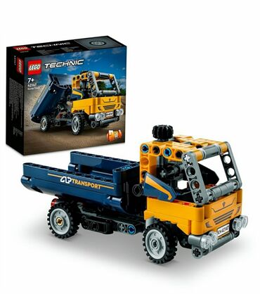 detskie igrushki lego: Продается LEGO Technic Dump Truck 2в1 100% ОРИГИНАЛ возраст 7+