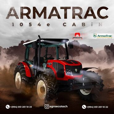 Traktorlar: 🔖 Armatrac 1054e Cabin traktoru Aylıq ödəniş 490 AZN 💶 20% ilkin