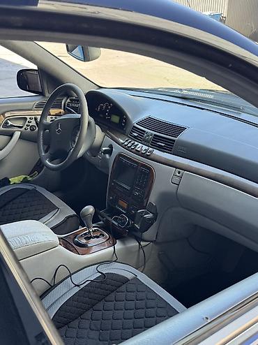 мерседес седан: Mercedes-Benz S-Class: 2001 г., 3.2 л, Автомат, Бензин, Седан — 5