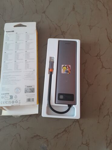 usb c хаб: Baseus 11‑in‑1 USB‑C HUB (Metal Gleam Series) с дисплеем, поддержка