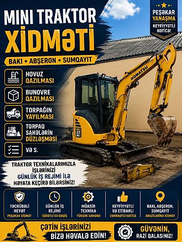 sumqayit evakuator: 🚜 TRAKTOR XİDMƏTİ ✅ Kiçik və iri traktorlar ✅ Təkərli və metal rezin — 1