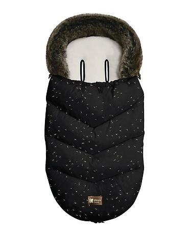 gusle cena: KikkaBoo Zimska navlaka za kolica – Luxury Fur Confetti Black — 1