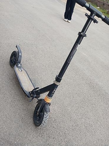 2 tekerli scooter: Skuter cox az surulub, demiri hec yeyilmeyib 90man almiwam, SATILIRR — 1