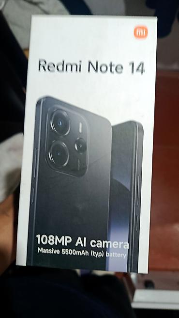 планшет хуавей бишкек: Redmi, Redmi Note 14, Новый, 128 ГБ, цвет - Черный, 2 SIM — 1