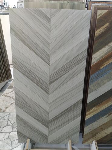 metbex ucun kafel metlax: Keramika plitə – “Bark Verde” (40x120 sm) - Ölçü: 40x120 sm (etiketdə