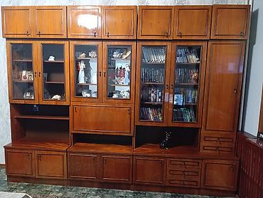 кухыный стенка: Продам стенку б/у в хорошем состоянии- дл 318см, ш 45см, в 245см — 1