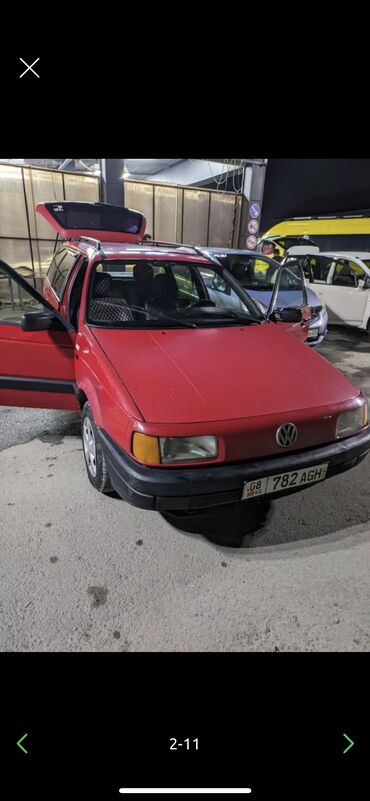 пасать б3: Volkswagen Passat: 1993 г., 1.8 л, Механика, Газ, Универсал