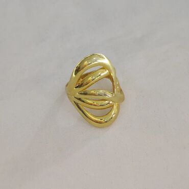 резиновый браслет: Новая коллекция Серебро кольцо Италия Серебро напыление жёлтое
