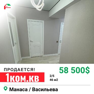 Продажа домов: 1 комната, 46 м², Элитка, 2 этаж, Дизайнерский ремонт