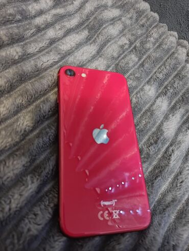Apple iPhone: IPhone SE, Б/у, 128 ГБ, Красный