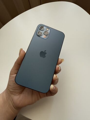 kontakt home iphone 12 128gb: IPhone 12 Pro, 128 GB, Pacific Blue, Barmaq izi, Face ID