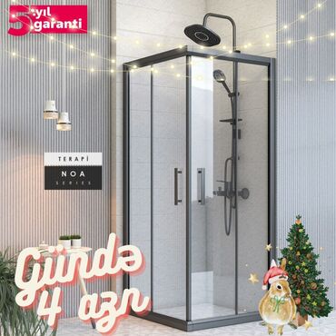 duş kabin aksesuarları: Kvadrat Üstü açıq kabina, Yeni, Pulsuz çatdırılma, Pulsuz quraşdırma, Zəmanətli, Kredit var