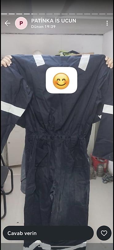 Kombinezonlar: Wenaas iş kombinezonu - Brend: Wenaas - Model: tünd göy rəngli iş — 2