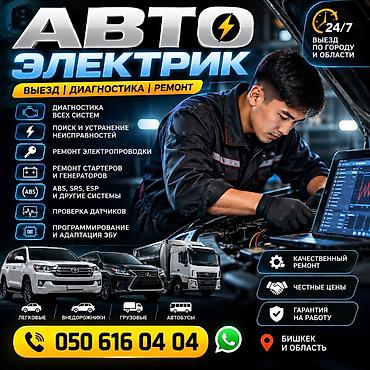 Автоэлектрик Выкзд ОШ. Профессиональные работы по электрооборудованию