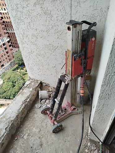 Beton işləri: Beton kəsmə beton deşmə xidməti Karot - HILTI DD 200 / 350 ilə 25 ° — 7