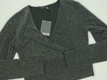długa luźna bluzki: Pieces, Women's blouse, size XL (EU 42)