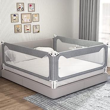 bunk bed: Детский защитный бортик-ограждение для кровати Б/у На одну сторону — 1