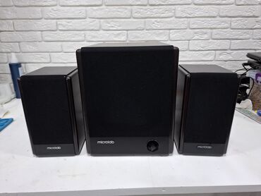 Динамики и колонки: Продаю б/у компьютерные колонки Microlab FC-330. Характеристики