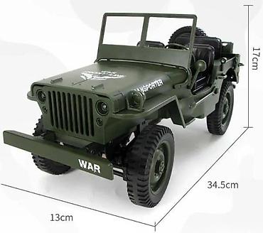 Игрушки: Военный внедорожник на радиоуправлении jjrc q65 1:10 +беслатная — 5