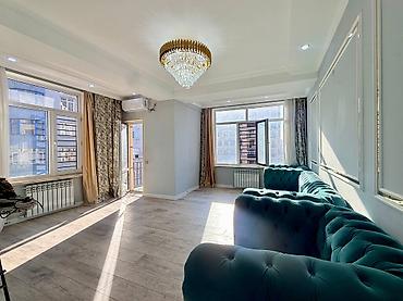 квартира арча бешик: 3 комнаты, 95 м², Ала-Арча ТРЦ Элитка, 6 этаж, Евроремонт — 3