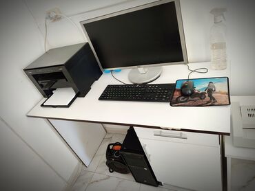 принтер старый: Компьютер, ядер - 2, ОЗУ 4 ГБ, Для работы, учебы, Б/у, HDD + SSD