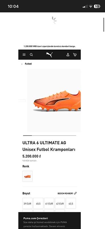 t800 ultra 2: Məhsul: PUMA ULTRA 6 ULTIMATE AG – Unisex futbol kramponları - Sahə — 2
