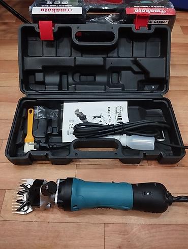 K/t heyvanları və malları: Elektrik qoyun qırxma maşını – Makita tipli, daşıma çemodanında tam — 1