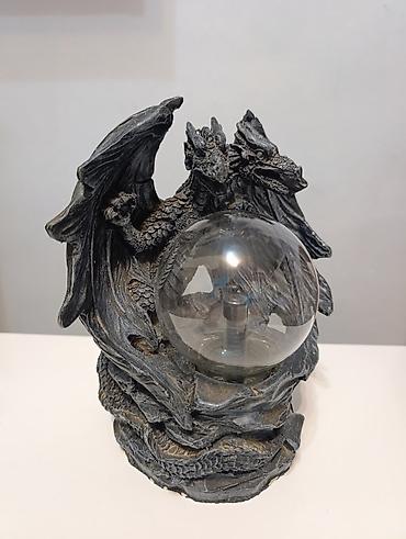 ofinger za stvari: Dekorativna lampa – “Zmajeva kristalna kugla” - Figura dva zmaja — 7