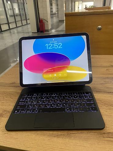 ipad 2020: Планшет, Apple, память 128 ГБ, 10" - 11", Wi-Fi, Б/у, Классический цвет - Синий — 1