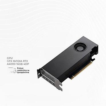 Kompüter ehtiyyat hissələri: GFX NVIDIA RTX A2000 12GB 4mDP 🔹 Model: NVIDIA RTX A2000 🔹 Grafik — 1
